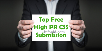Top Free High PR CSS Submission Site List 2020 - infonid