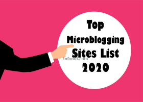 Top Free High PR Microblogging Sites List 2020 - infonid